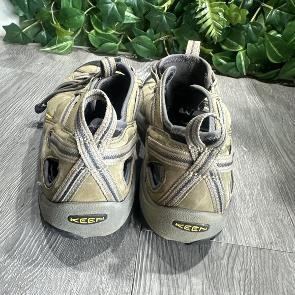 KEEN Arroyo II Hiking Sandals Mens Size 9 Waterproof Leather Gray Drawstring main image 7